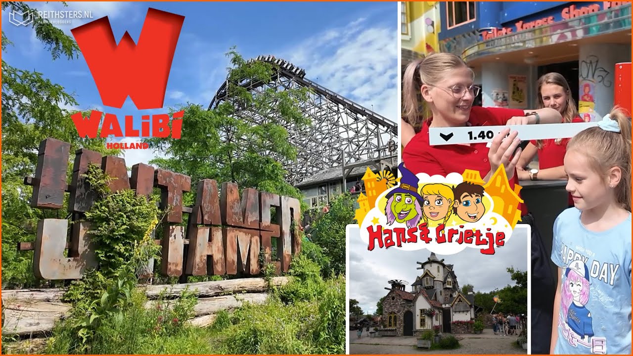 WIJ DOEN ALLE ACHTBANEN IN WALIBI EN BEZOEKEN HANS EN GRIETJE - VLOG #587