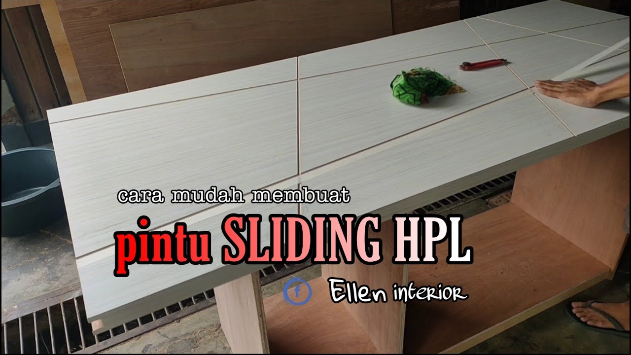 Pintu sliding HPL