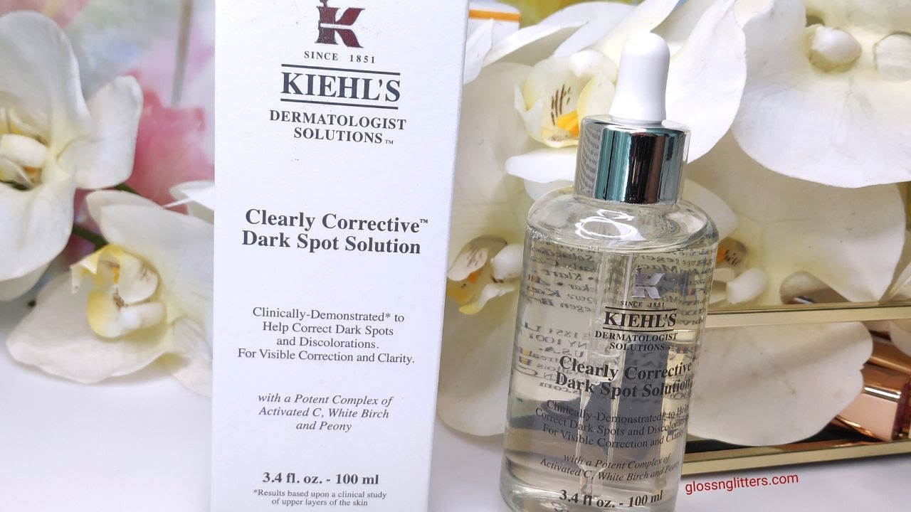 Kiehls Clearly Corrective Dark Spot Solution Review And Swatch