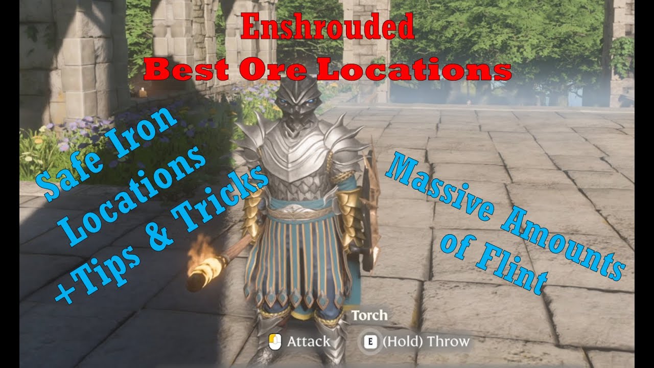 Enshrouded: Get Iron, Copper, Tin, Flint, Clay Easy