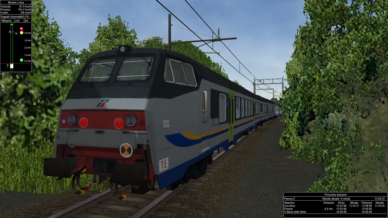 OPENRAILS ITALIA REGIONALE 7220 VELLETRI ROMA TIBURTINA