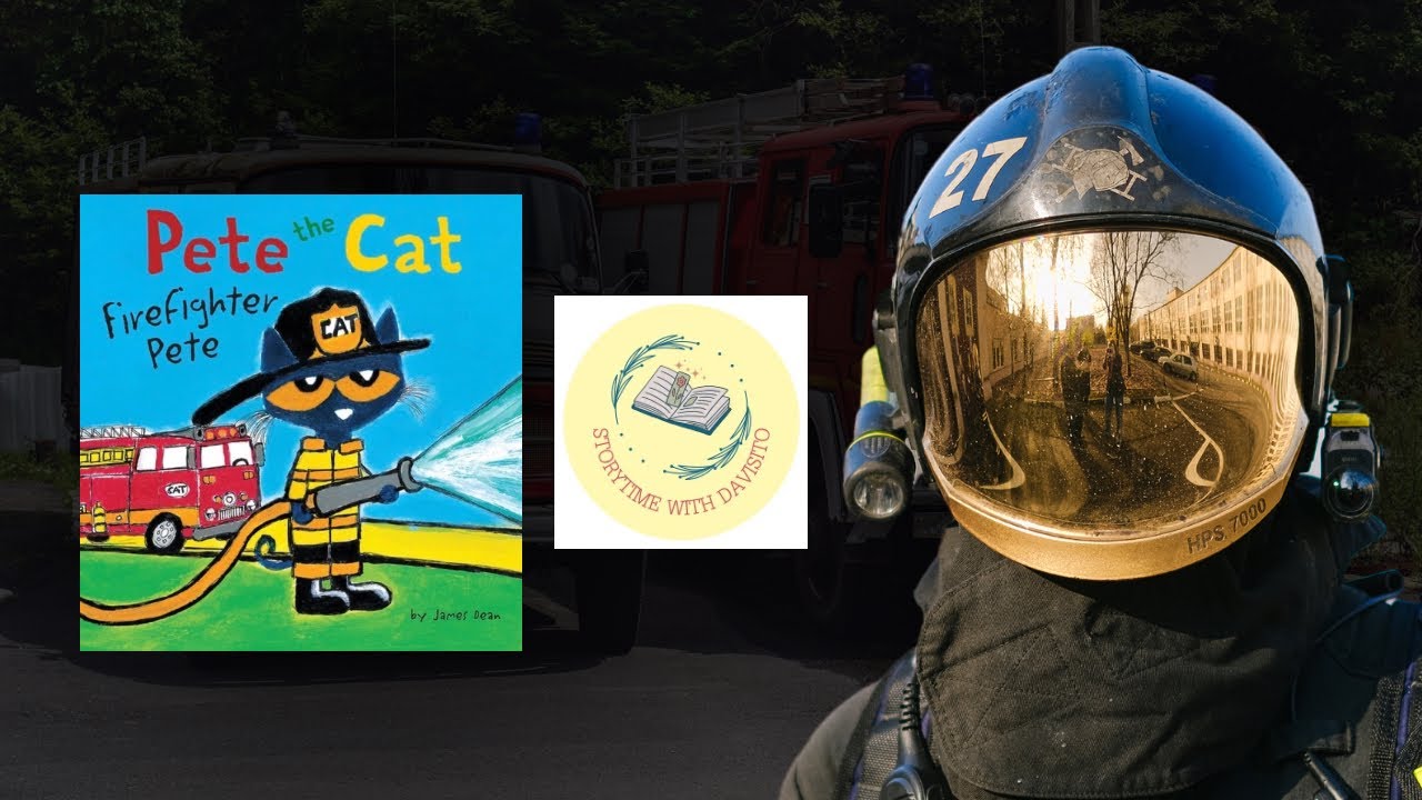 Pete the Cat Firefighter Pete|Read Aloud Book For Kids 