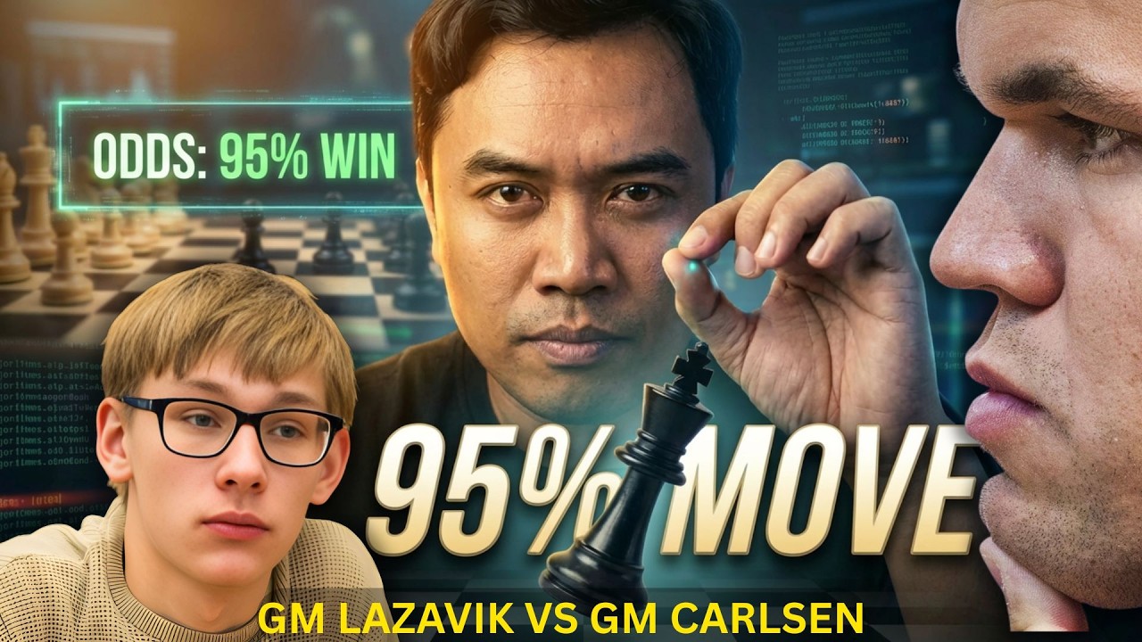 ISANG BLUNDERACIOUS LANG, TAPOS AGAD! | Carlsen vs Lazavik SpeedChess Semi Finals