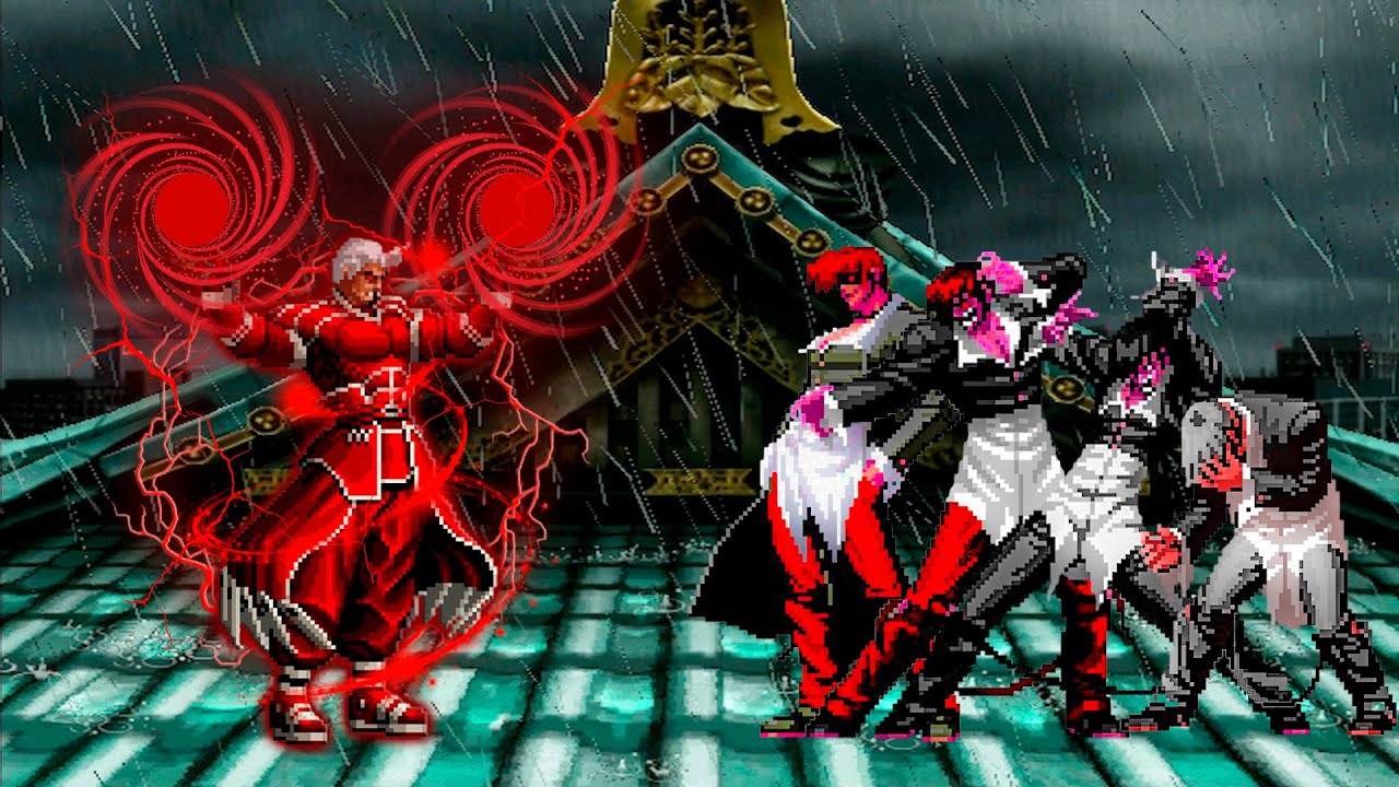 [KOF Mugen] Zero Blood vs Orochi Iori Team