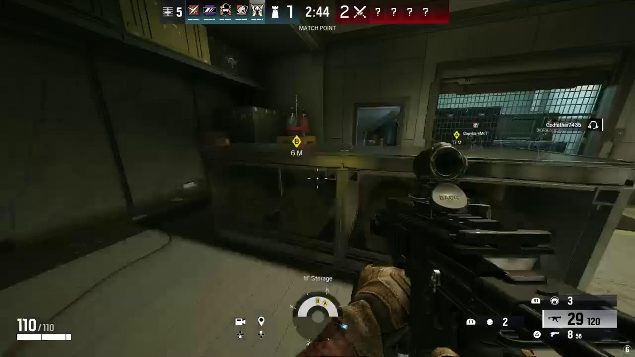 Rainbow Six Siege time