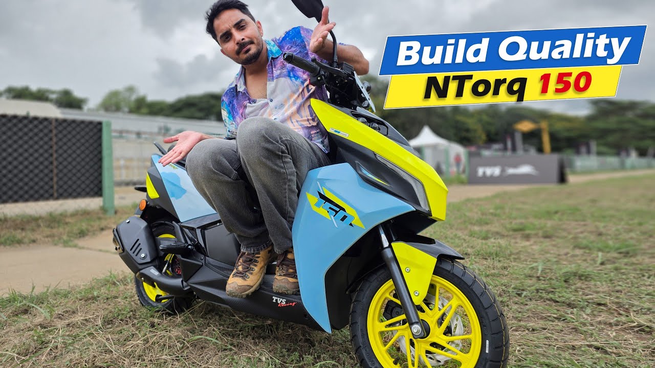 TVS NTorq 150 : Build Quality | Whats Good or Bad ??