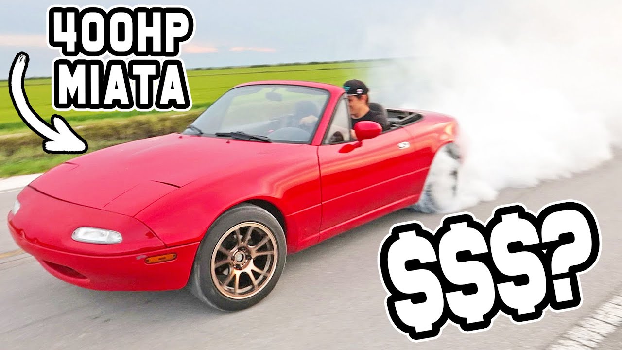 HOW MUCH DID THE 400HP FORGED MIATA COST?!?