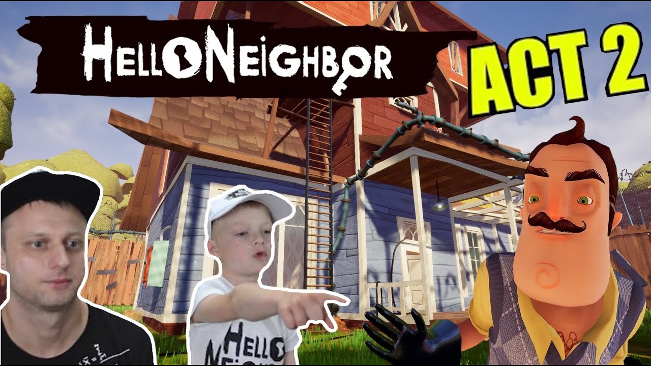 ПРИВЕТ СОСЕД - Hello Neighbor Act 2 XBOX