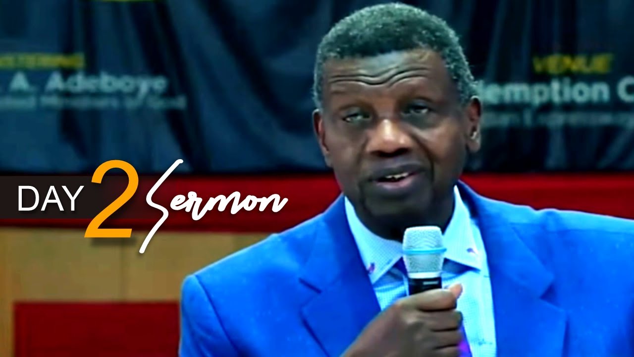 Pastor E.A Adeboye Sermon @RCCG HOLY GHOST CONGRESS 2025 - DAY 2