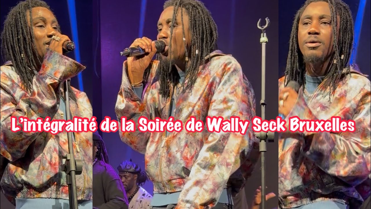 L’intégralité de la Soirée de Wally Seck à Bruxelles (première Partie)