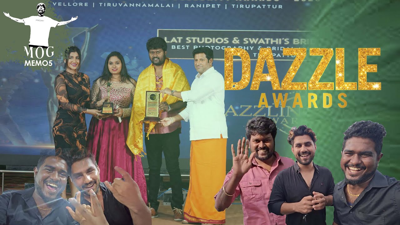 DAZZLING AWARDS - ONE DAY MEMO WITH TEAM LAT || SWATHI MUA || FUN DAY .