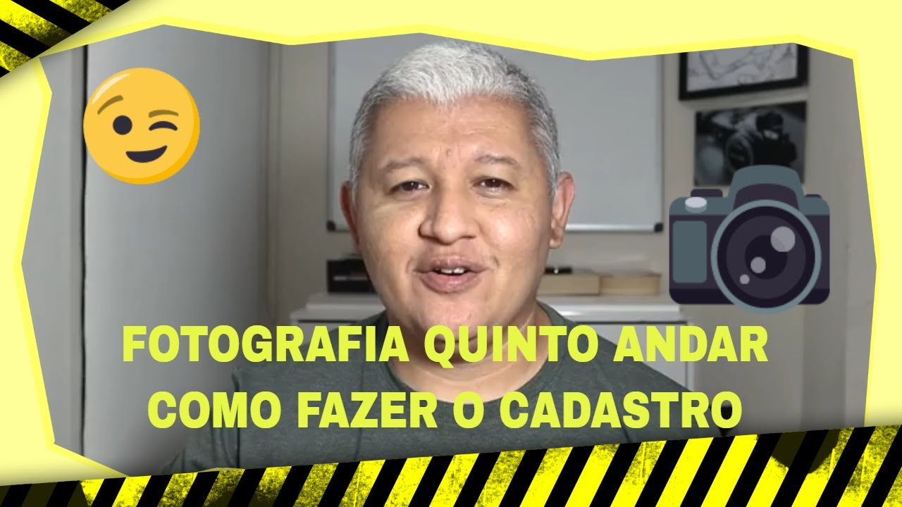 FOTOGRAFO QUINTO ANDAR -  COMO FAZER O CADASTRO