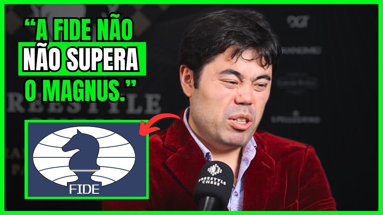 Hikaru Nakamura DETONA regras da FIDE!! [Legendado]