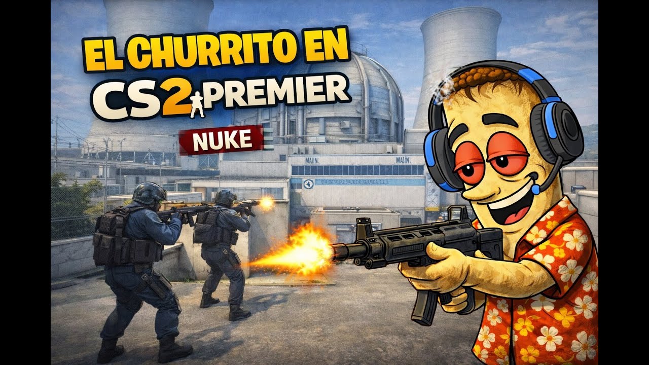 EL CHURRITO SE VOLVIÓ LOCO 🤯 | Cs2 PREMIER NUKE