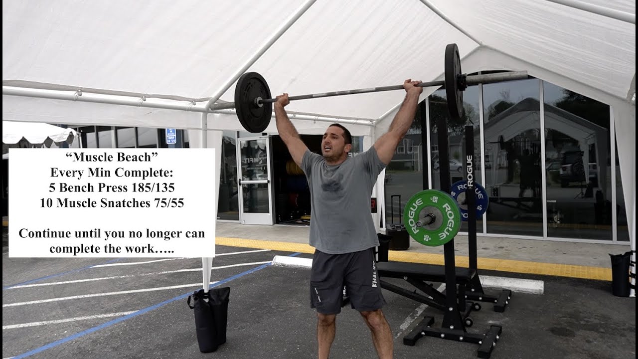 Bench Press x Snatch 