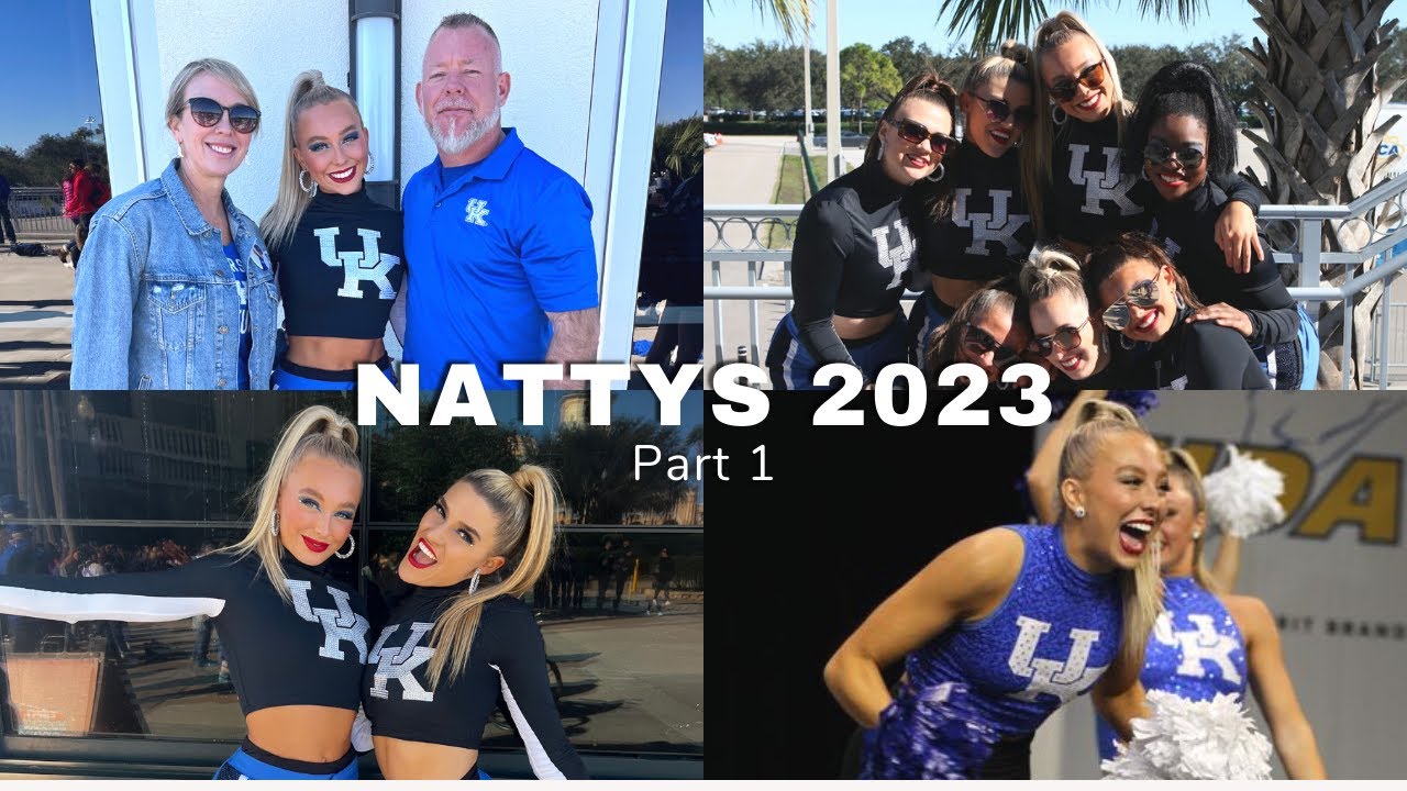 NATTYS VLOG 2023 PART 1 | UDA college dance nationals, BTS, Univ. of KY dance team