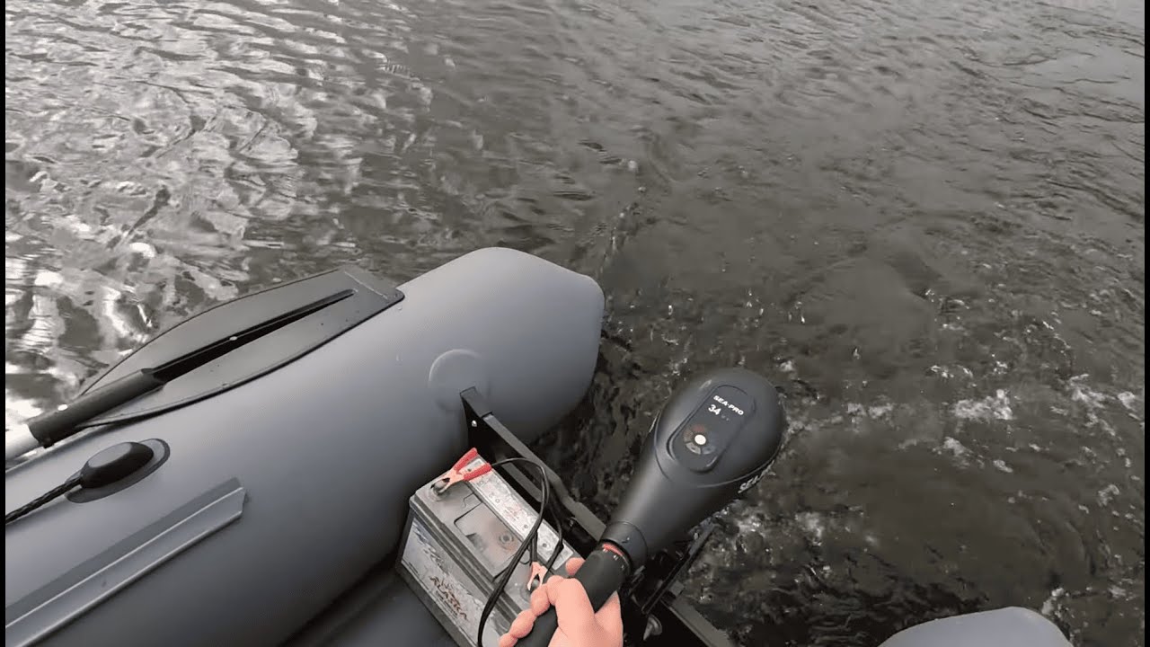 Честный обзор электромотора Sea-Pro VST 34/66: тест на воде и полезные советы | Рыбалка в Якутии