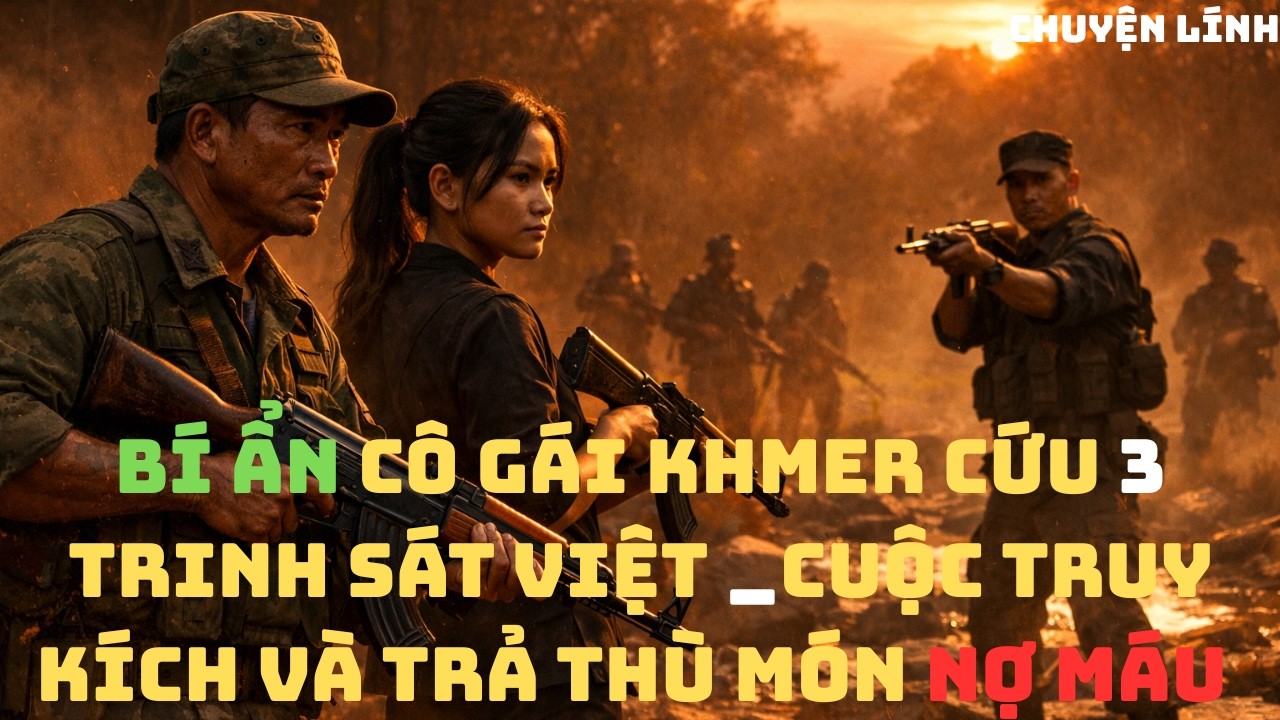 Bí Ẩn Cô Gái Khmer Đỏ Cứu 3 Trinh Sát Việt _Cuộc Truy Kích Và Trả Thù Món Nợ Máu..!