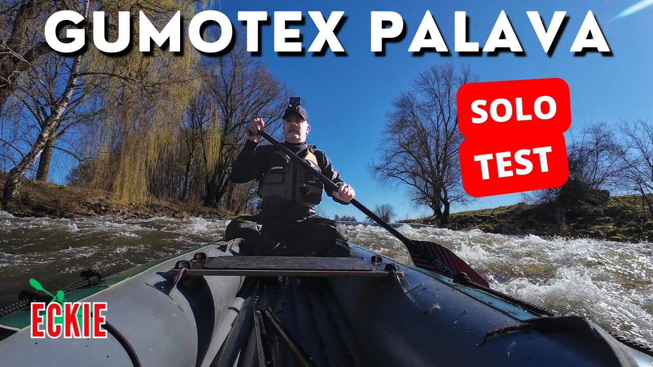 Gumotex Palava solo test: Waarom je deze kano achterstevoren moet varen