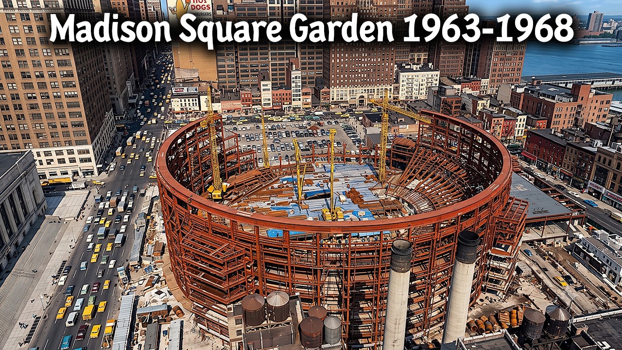 The Engineering Masterpiece: Madison Square Garden 1963-1968 (AI Reconstruction)