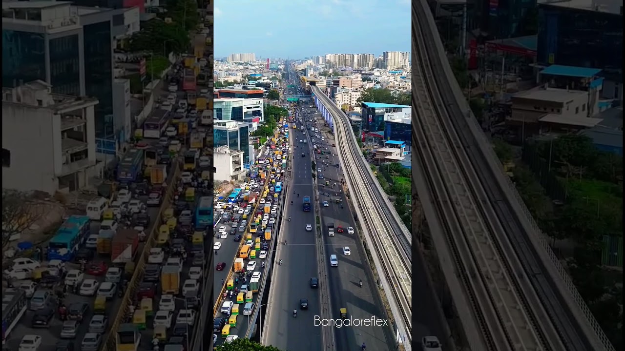 Central Silk Board | Bengaluru City Drone view #bangaloreflex #bengaluru #bangalore #drone #shots