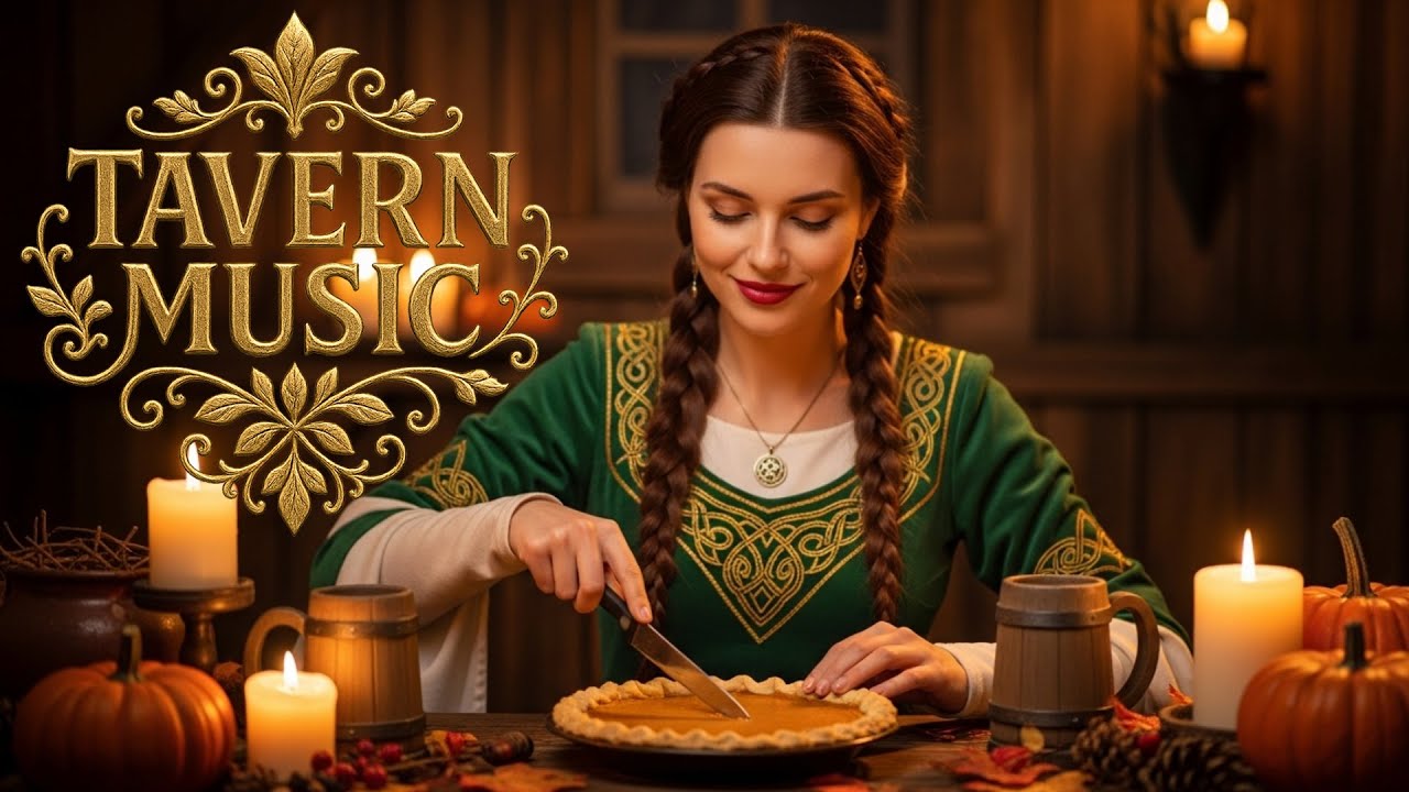 Halloween at the Celtic Tavern | Joyful Medieval Folk Music with Energetic Female Vocals