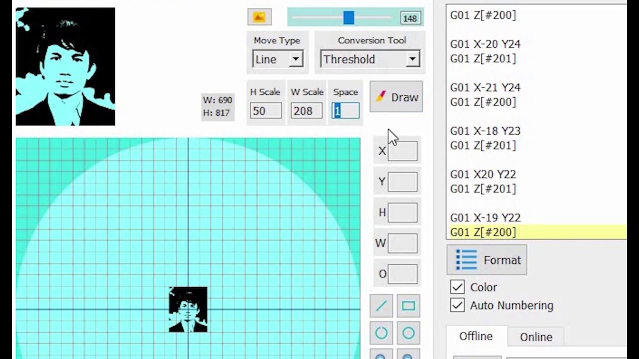 How to export G-code for drawing - Delta X Software