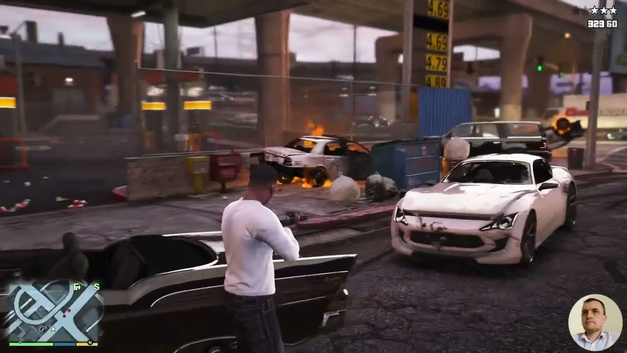 Grand Theft Auto V gameplay