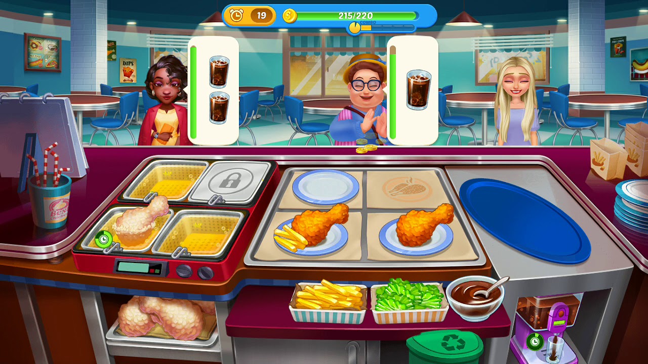 Crazy Chef : Fast Restaurant Cooking Games Gameplay Walkthrough