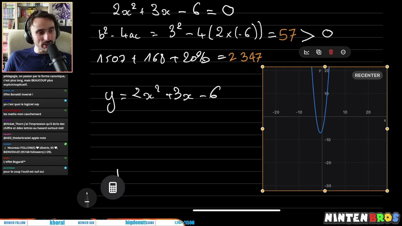 Dr KENWASHIMA - TEST IPAD PRO M4 et CORRECTION BAC MATHS 2024 PART1