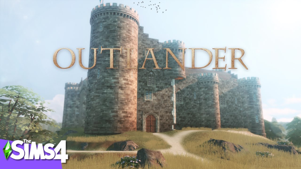 The Sims 4 Castle Estate - Scottish Castle⚔️ (Outlander) - Speed  Build