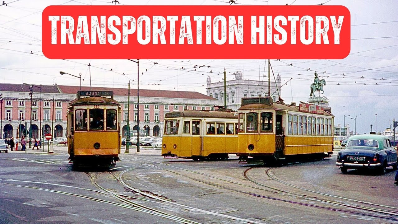 TRANSPORTATION HISTORY - LOOKING BACK at PORTUGAL TRAMS & BUSES - Vol. 3 