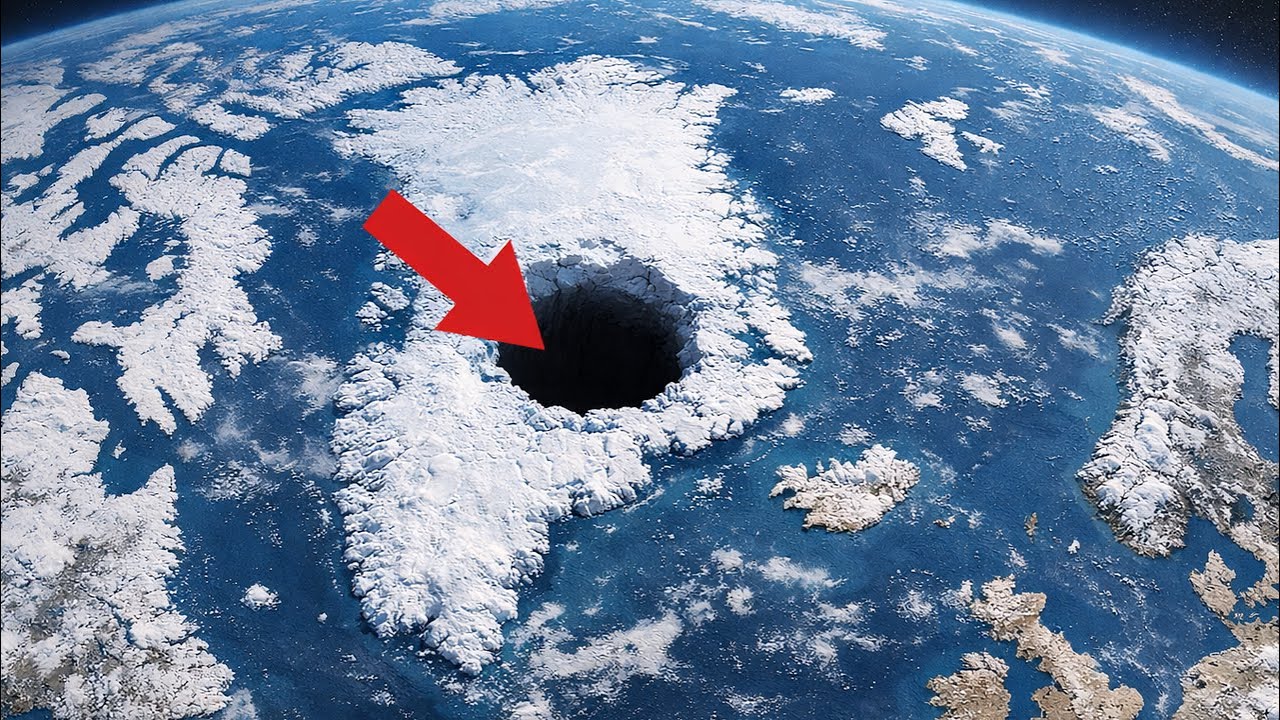 NASA właśnie zauważyła gigantyczne otwarcie pod Grenlandią