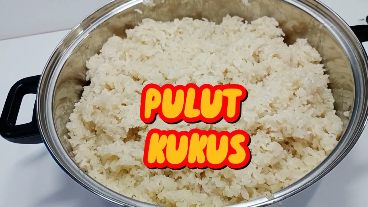 PULUT KUKUS CARA EMAK | pulut tak lembik dan tak hancur