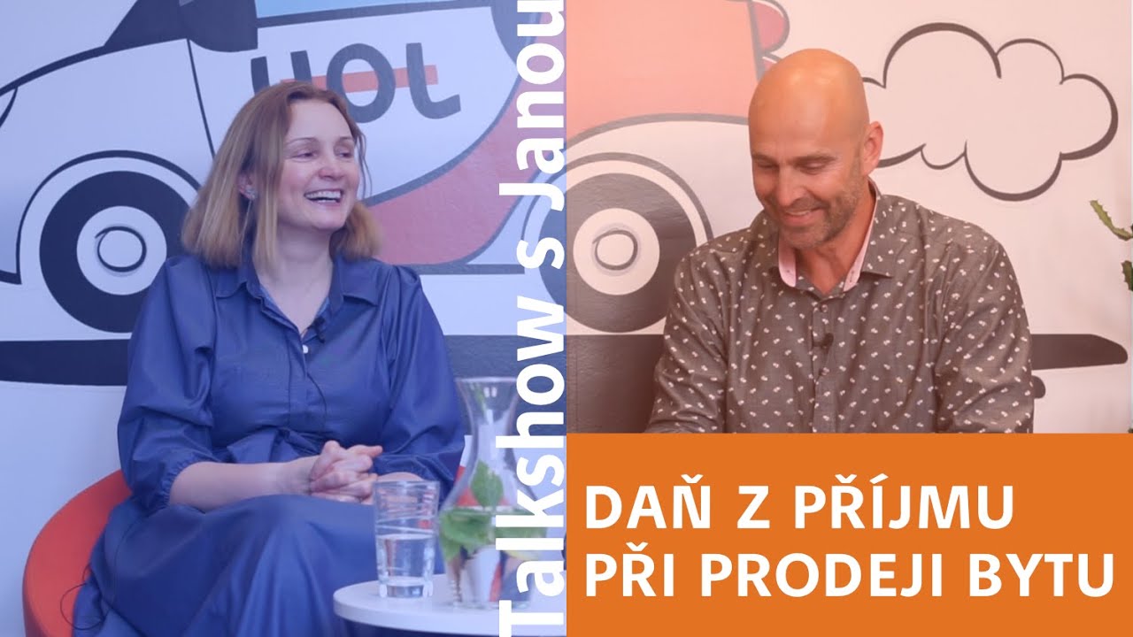 DAŇ Z PŘÍJMU PŘI PRODEJI BYTU | Talkshow s Janou | UOL Účetnictví