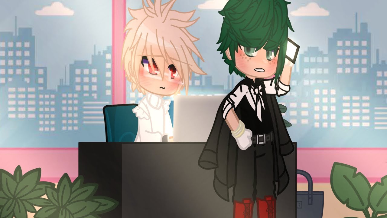 💗Boss x Assistant Au💗 🎥GCMM🎥 💚🧡DkBk/BkDk🧡💚 •Quirkless/Adult Au• •MHA/BNHA•