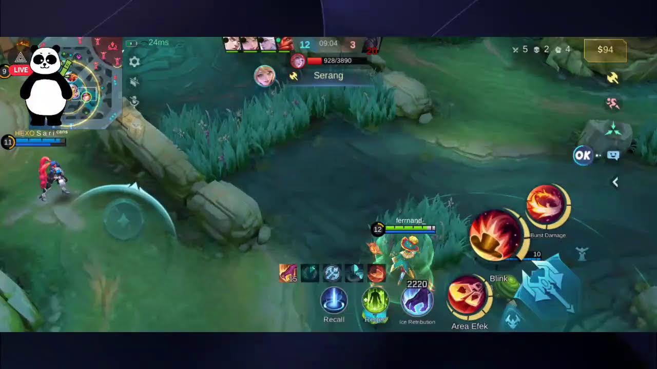 GAS PUSH RANK SANTAI