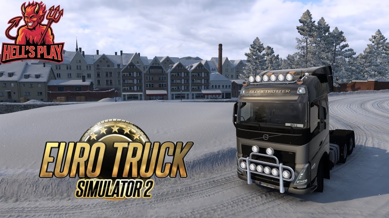 Развозим новый год в ETS2 с 