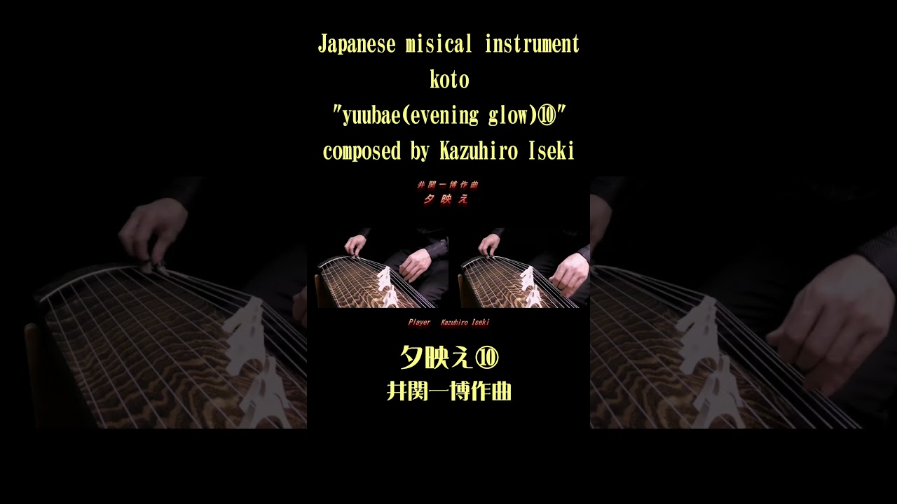 Japanese musical instrument koto 