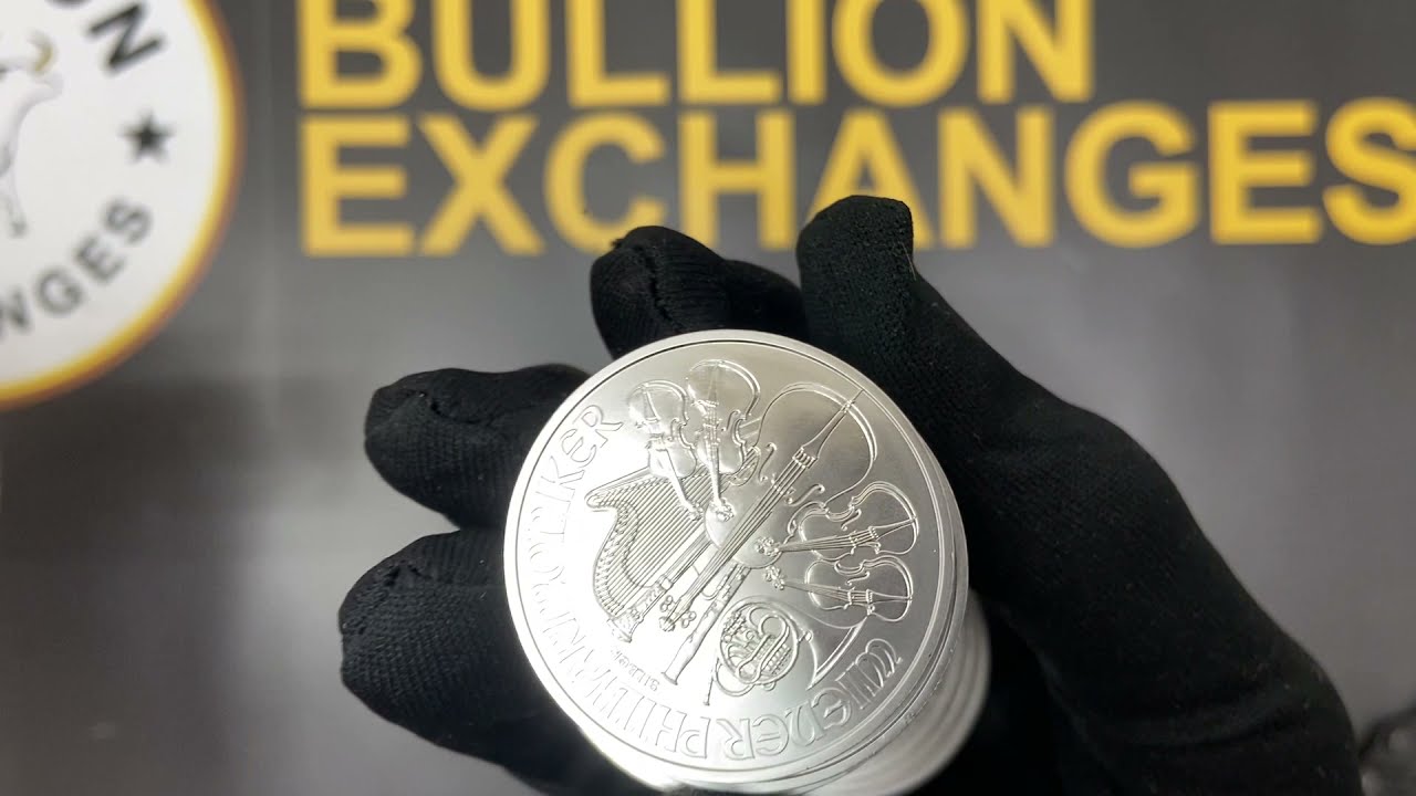 Roll of 20 - 2022 1 oz Austrian Silver Philharmonic Coin BU