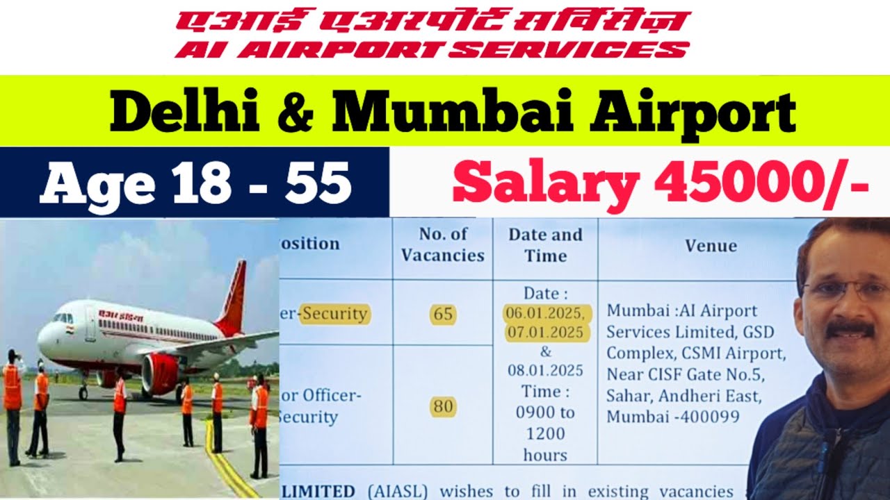Airport Job | AIASL Job | Airport Airlines Job Vacancy |@flyairAcademy