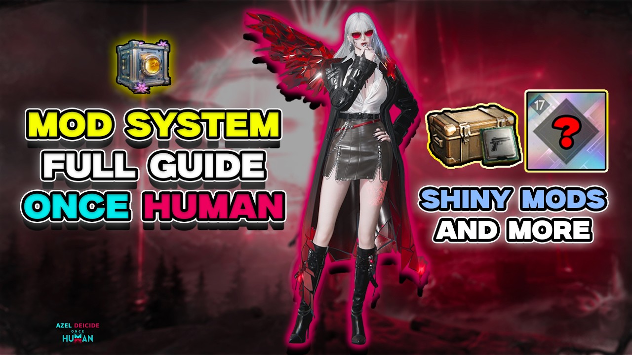 Everything You Need To Know About Mods In Once Human! Shiny mods, Suffix and keywords Full Guide
