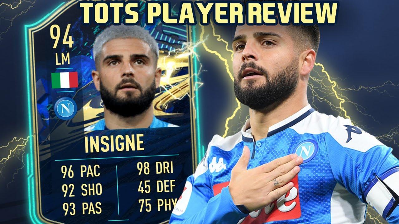 EL MAGNIFICO! 94 TOTS LORENZO INSIGNE PLAYER REVIEW! FIFA 21 ULTIMATE TEAM
