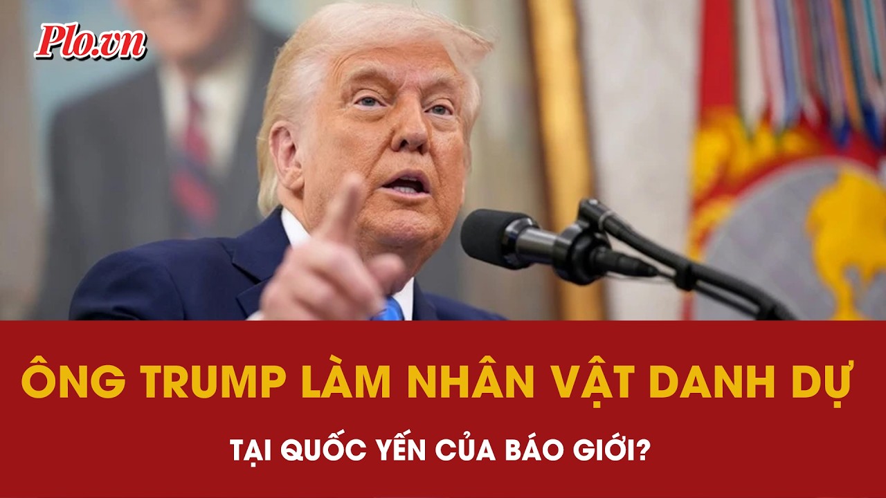 Tổng thống Mỹ nhận lời làm nhân vật danh dự tại Quốc yến của báo giới - PLO