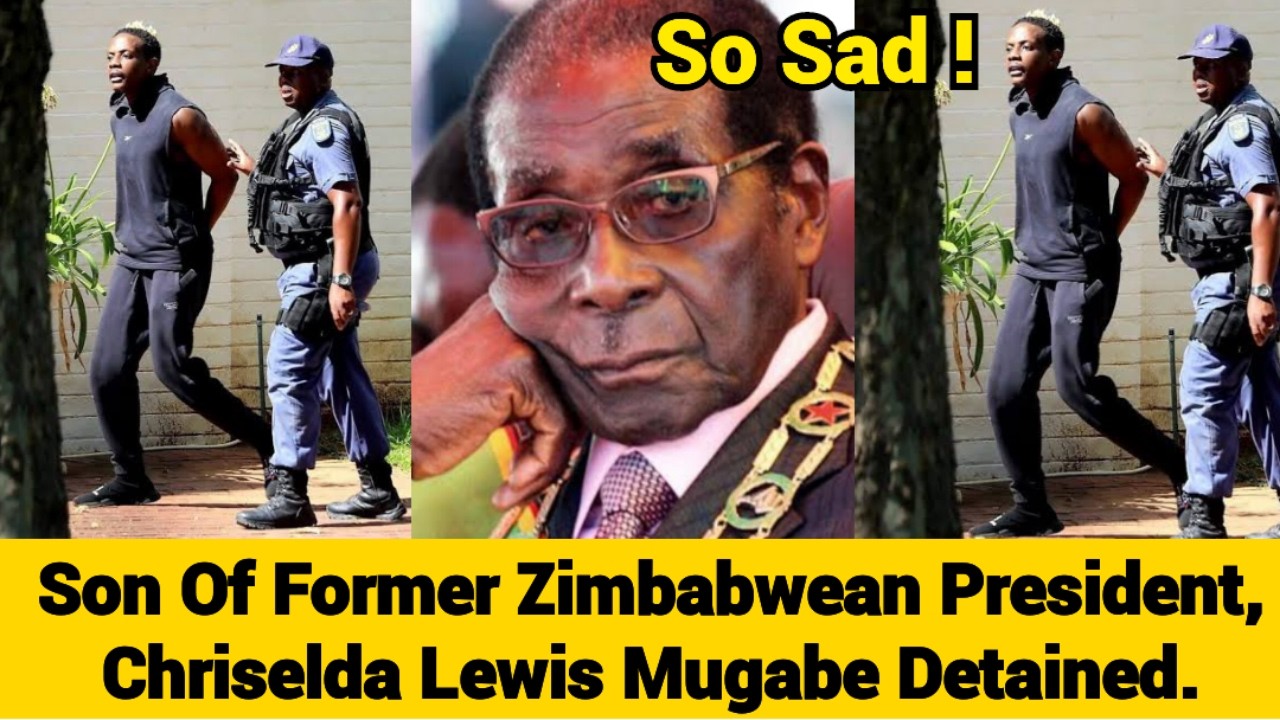 Son Of Former Zimbabwean President, Chriselda Lewis Mugabe Detained.