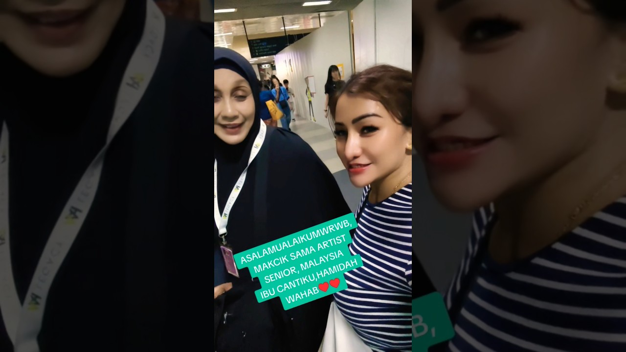ARTIST MALAYSIA,HAMIDAH WAHAB  IN SINGAPORE &hearts;️🇸🇬 #megamakcikofficial  #hamidahwahab #shorts