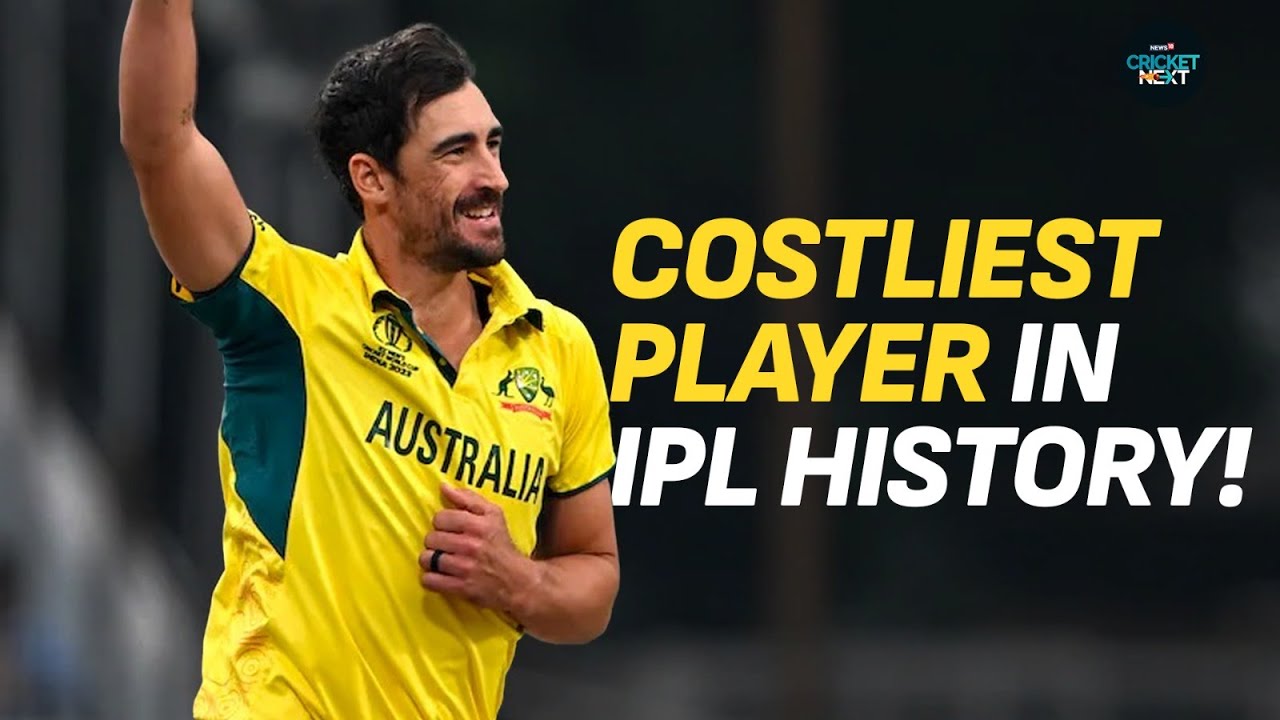 Mitchell Starc Becomes Most Expensive Player in IPL History | CricketNext | IPL 2024