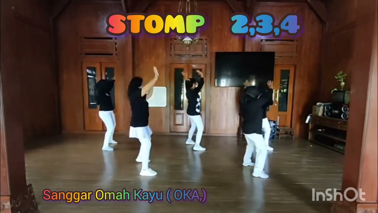 STOMP 2,3,4  Line Dance | Improver |  Choreo : Rob Fowler (ES) - November 2025