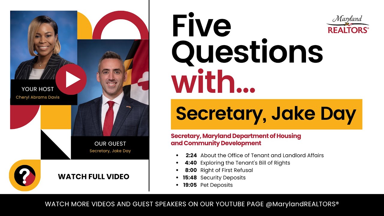 5 Questions with...Secretary, Jake Day