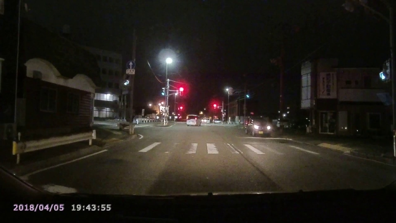 信号無視　途中で気付くも時すでに遅し